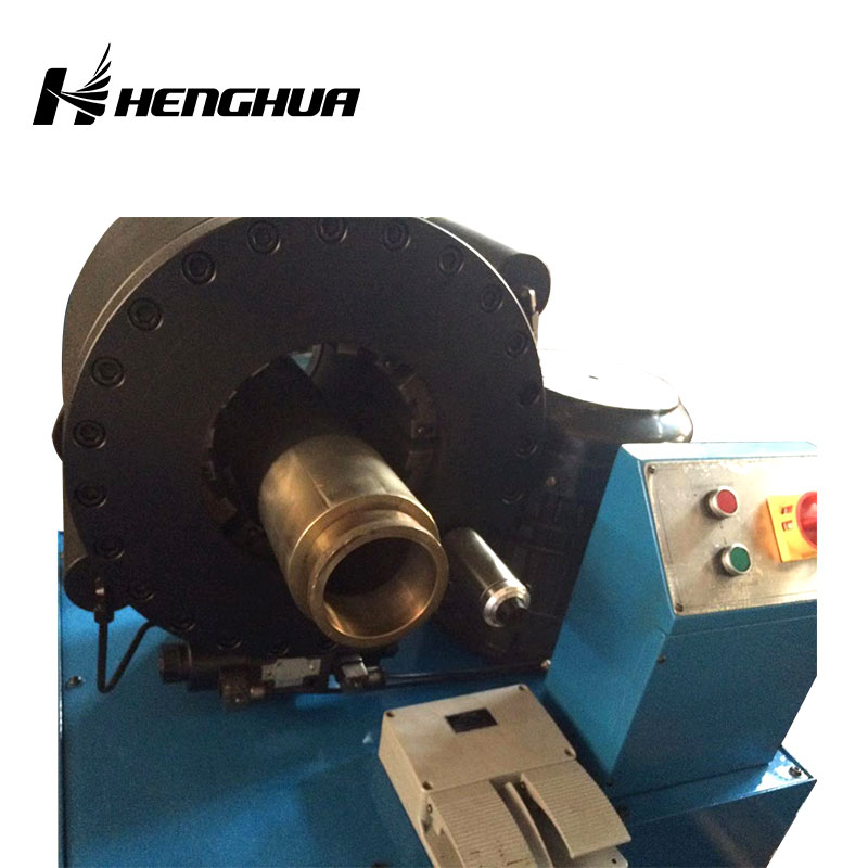 HH102 Simple Design industrial 380 V/15 mm-123 mm/15 sets used hydraulic hose crimping machine 